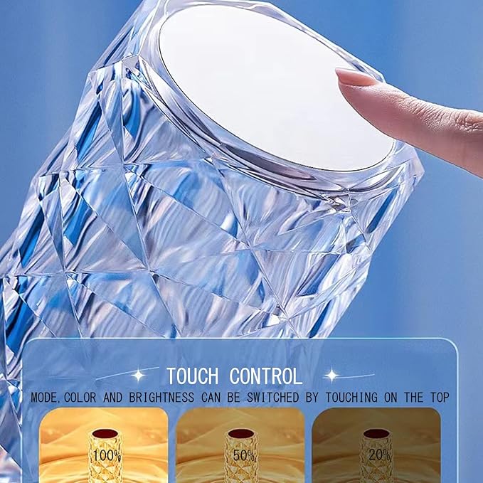 "Cham Cham Crystal Lamp | Best Gift For Anniversary Or Birthday"
